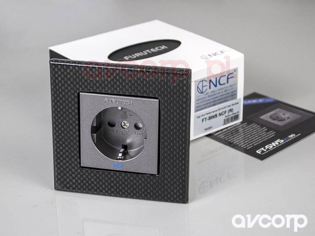 Furutech FT-SWS (R) NCF - gniazdo ścienne schuko (EU) FT-SWS - NCF (MH ADS OE WH NI CU3 WW)