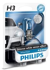 Philips Philips Żarówki halogenowe H3 12V 55W PK22s WhiteVision 8711500779519