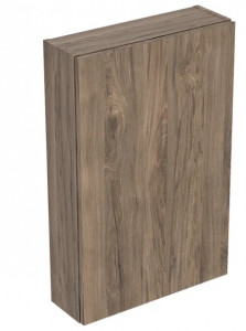 GEBERIT GEBERIT 502.318.JR.1 Górna szafka iCon prostokątna z jednymi drzwiami 45 cm x 70 cm x 15 cm Orzech włoski hickory Melamina struktura drewna