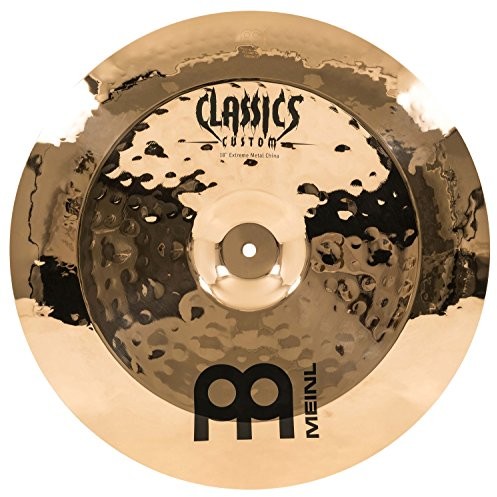 Meinl Cymbals meinl Cymbals cc18emch-B Classics Custom Extreme Metal Serie 45,7 cm (18 cale) z Chin Brilliant miednicy CC18EMCHB