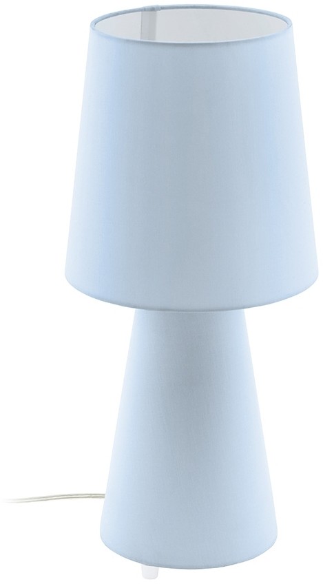 Eglo 97432 - Lampa stołowa CARPARA 2xE27/12W/230V