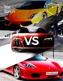 Jazda Lamborghini vs Audi vs Ferrari  Tor Toruń P0002080