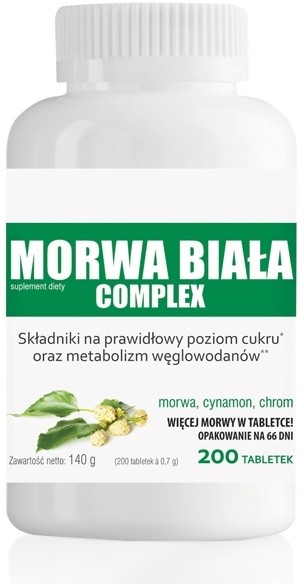 Domowa Apteczka Morwa Biała Complex x200 tabletek