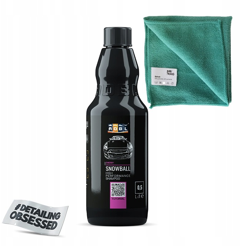 ADBL Snowball 500ml skuteczny szampon samochodowy
