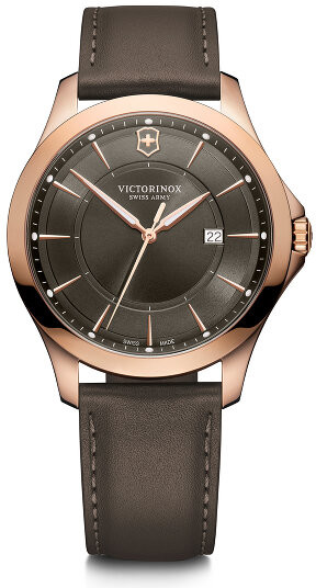 Victorinox Alliance Zegarek kwarcowy ze stali nierdzewnej dark grey-grey 241908