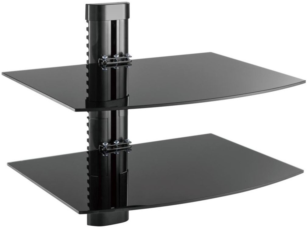 MAX LEXMAN Półka multimedialna 360 x 250 x 5 mm obc. 10kg LEXMAN