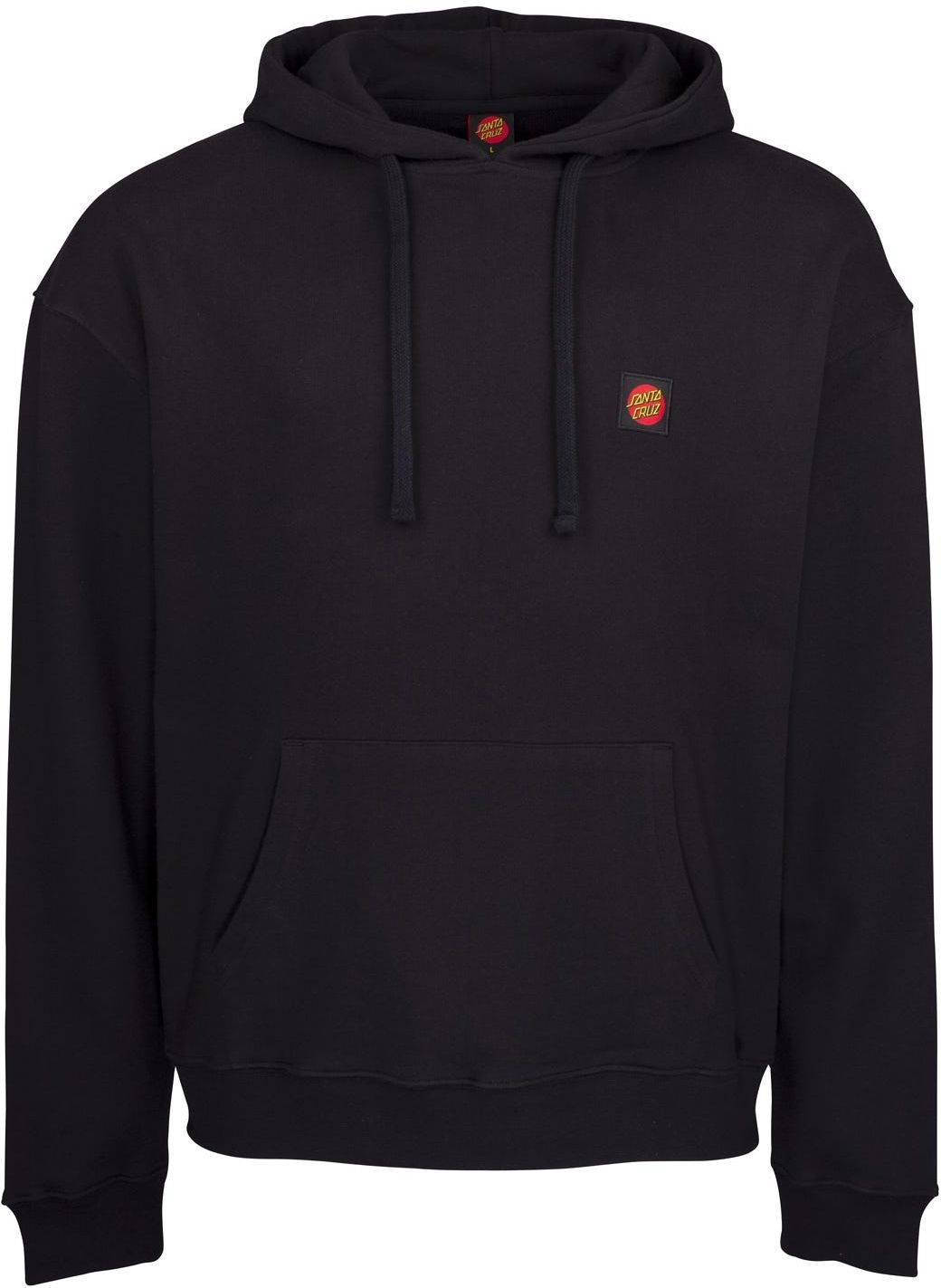 Santa Cruz bluza damska CLASSIC LABEL HOOD Black