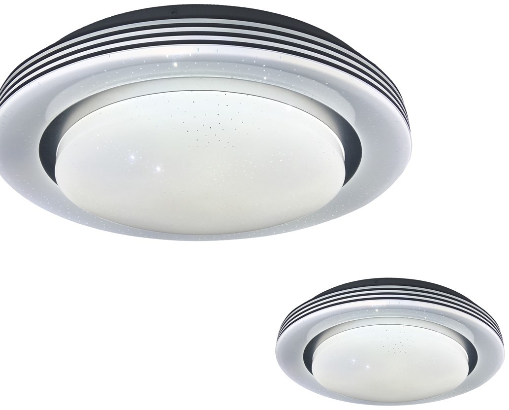 Zdjęcia - Żyrandol / lampa Milagro Kelly plafon LED z pilotem 38 1 punktowy biały ML6407  