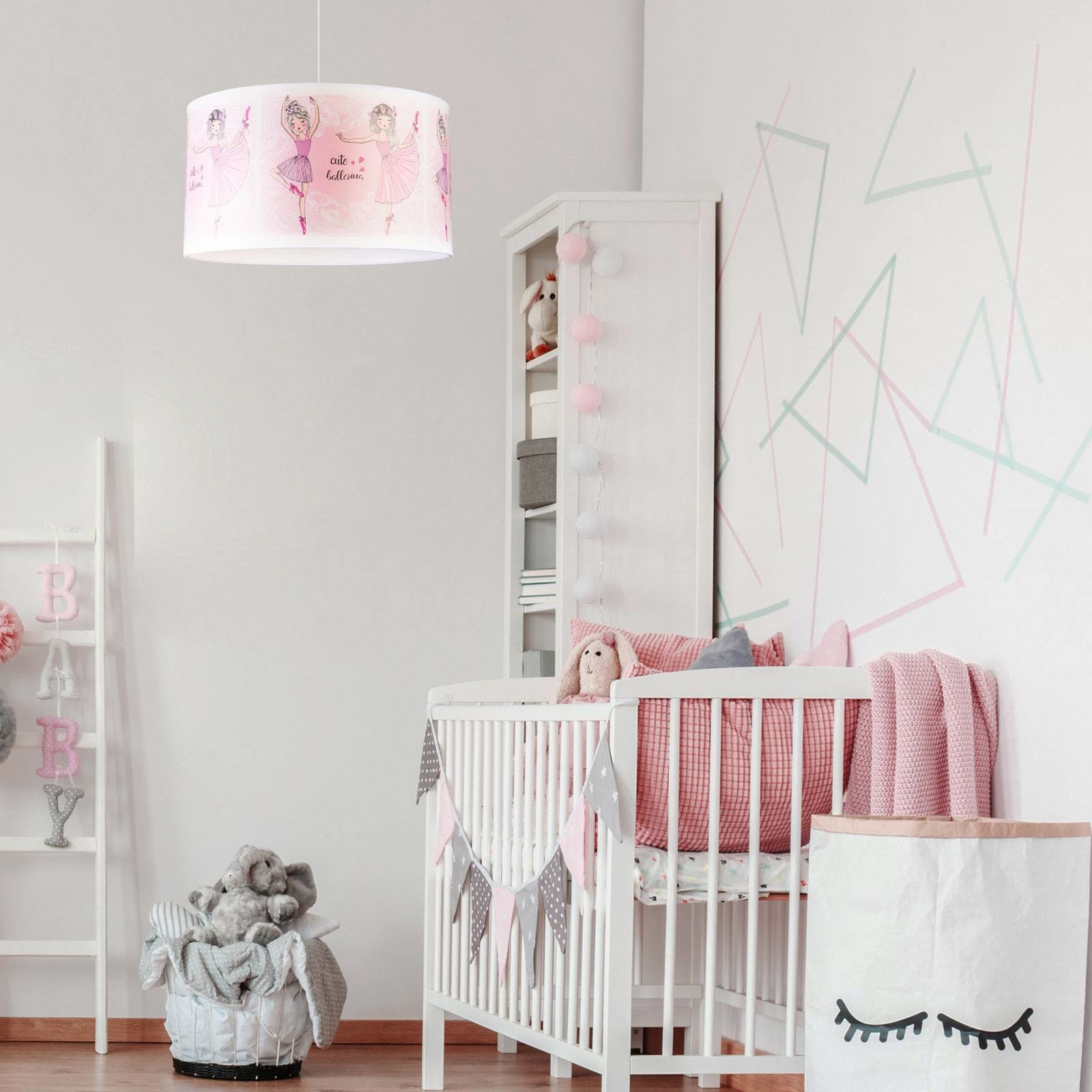 EULUNA Lampa wisząca Print M z baletnicami