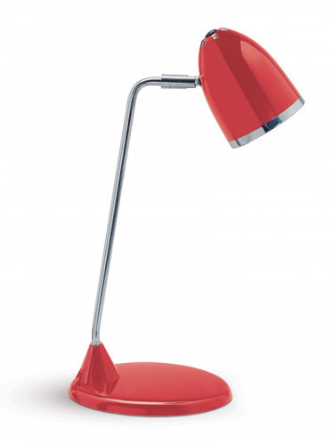 MAUL Lampka energooszczędna na biurko MAULstarlet, 8W, czerwona M8231025