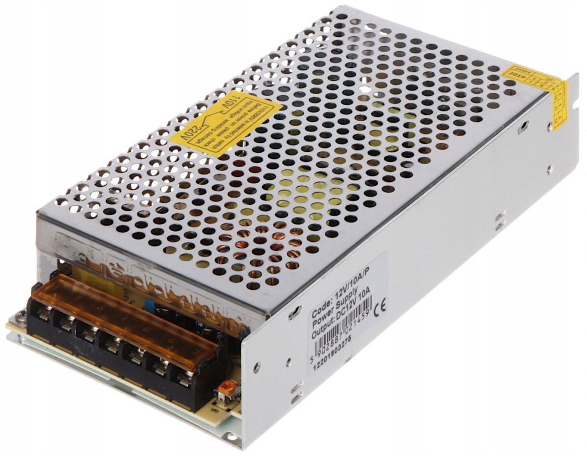 Zasilacz Impulsowy 12V/10A/P