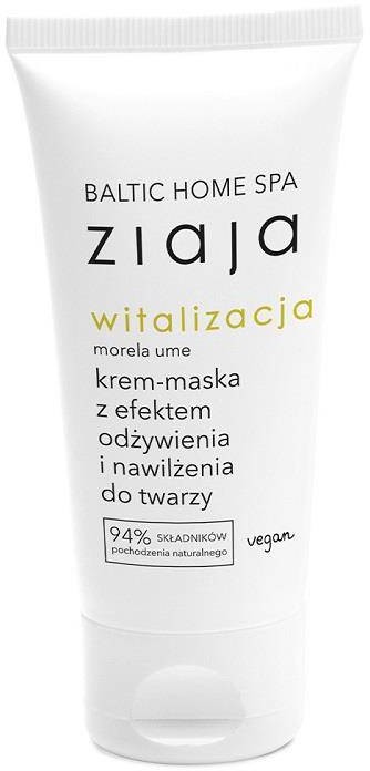 Ziaja Baltic Home Spa Witalizacja krem-maska z efektem odżywienia i nawilżenia do twarzy 50ml 108288-uniw