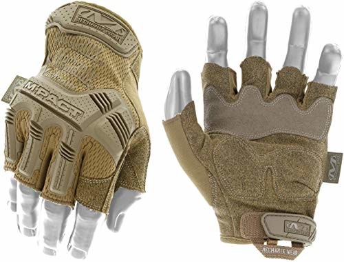 Mechanix Wear Rękawice Mechanix M-Pact Fingerless czarne, brązowy (MFL-72-010)