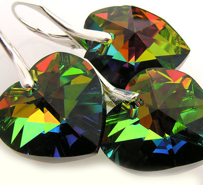 Arande SWAROVSKI komplet+łańcuszek 11 KOLORÓW SREBRO 1149700690