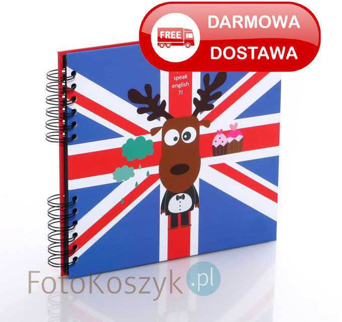 Panodia Album tradycyjny Carotte (tradycyjny 40 czarnych stron)