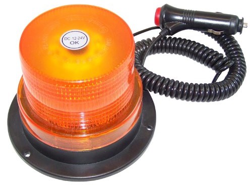 Berger & Schröter Berger&Schröter 20200 lampa ostrzegawczy-kogut na magnes, 60 diod LED, napięcie: 12/24 V 20200