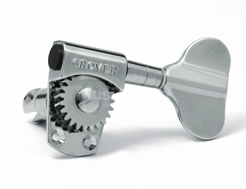 Grover Titan Bass Machine Heads, Chrome / 2 + 2