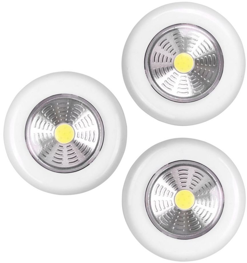 Lampka LED 3 szt. na baterie biała