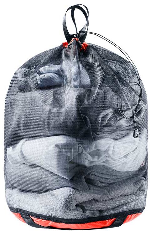 Фото - Інші товари для туризму Deuter Worek  Mesh Sack 5 Kolor: czarny/czerwony 