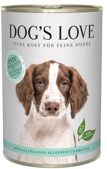 Dog's Love Dogs Love Dogs Love karma dla psów Hypoallergenic kaczka 400 g