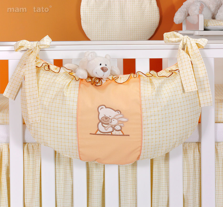 Mamo-Tato Torba na zabawki Tulisie brzoskwiniowe