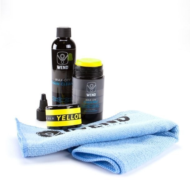 WEND WEND zestaw CHAIN WAX KIT fluo żółty