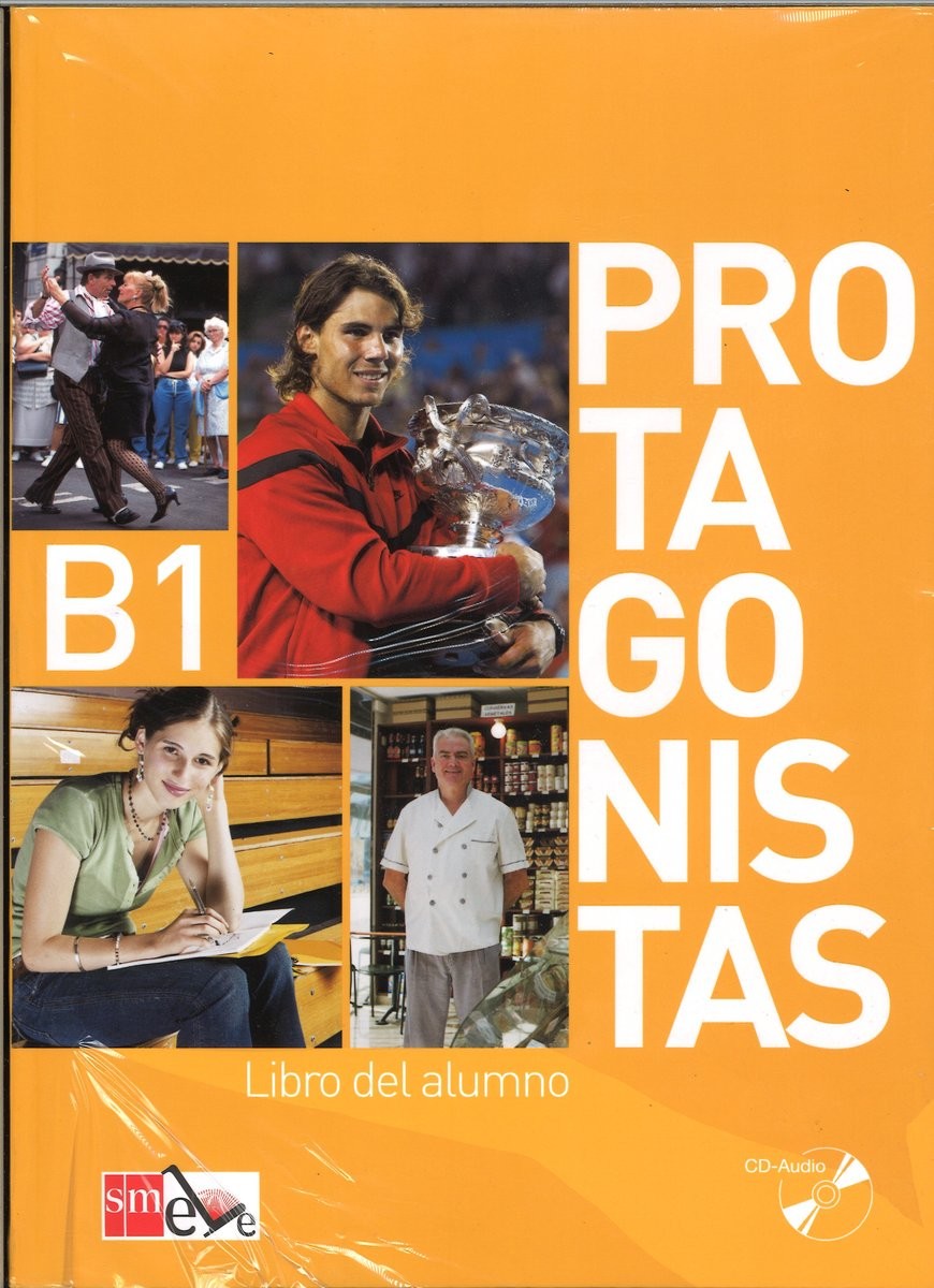 NOWELA Protagonistas B1 Podręcznik + 2 CD Melero Pilar, Sacrstan Enrique, Gaudioso Belen