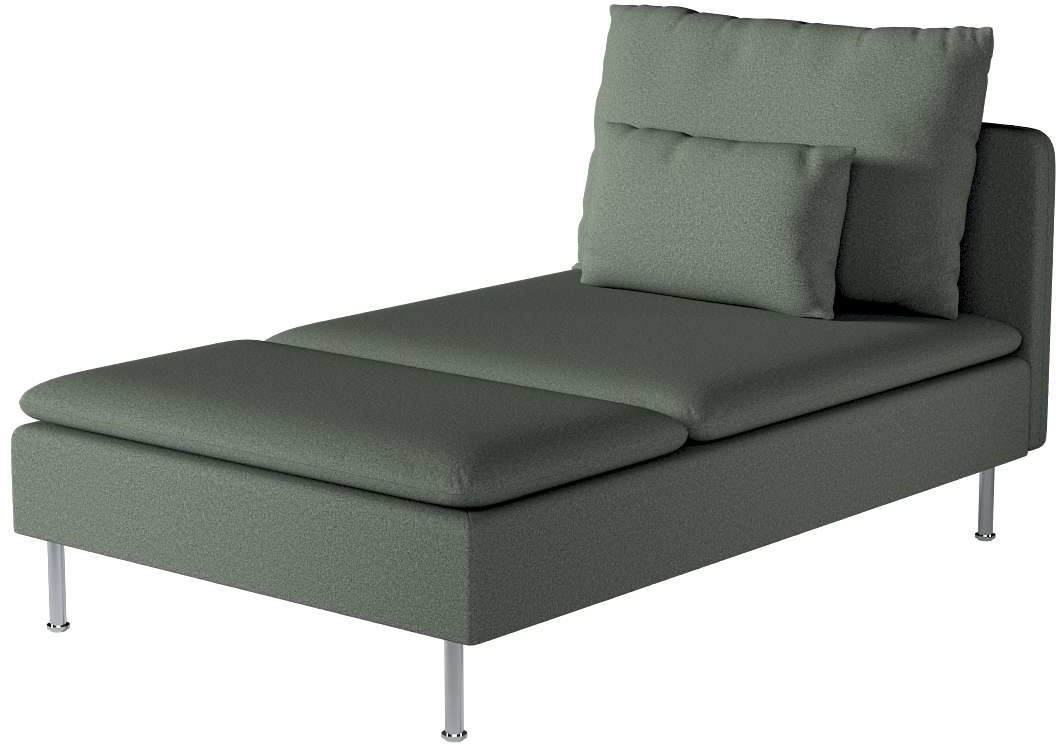 Dekoria pl pl Pokrowiec na szezlong Söderhamn ciemno szara bukla 93 x 151 x 83 cm Teddy 1009-702-83