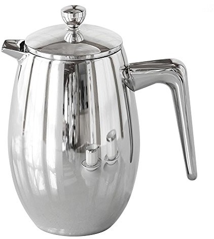 Weis 18903 dzbanek złączka filtr o wysokim połysku 0, 35 L, stal nierdzewna, srebrna, 7 x 7 x 11 cm 18903