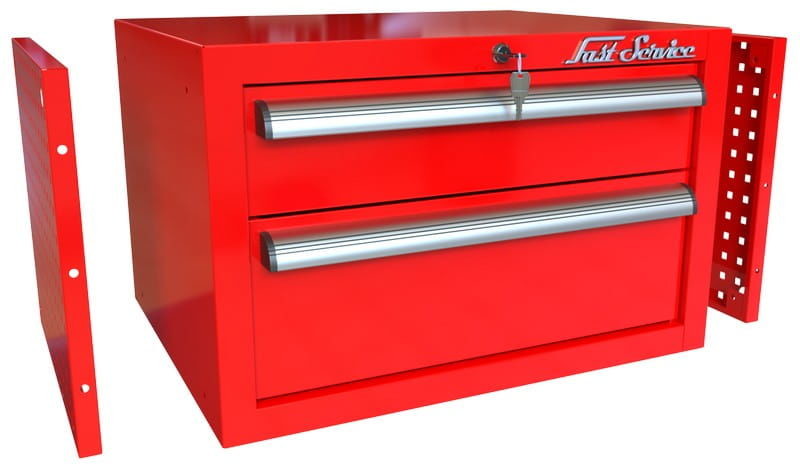 Fastservice Szafka do stołu warsztatowego - moduł z 2 szufladami - P-1-053-01 P-1-053-01