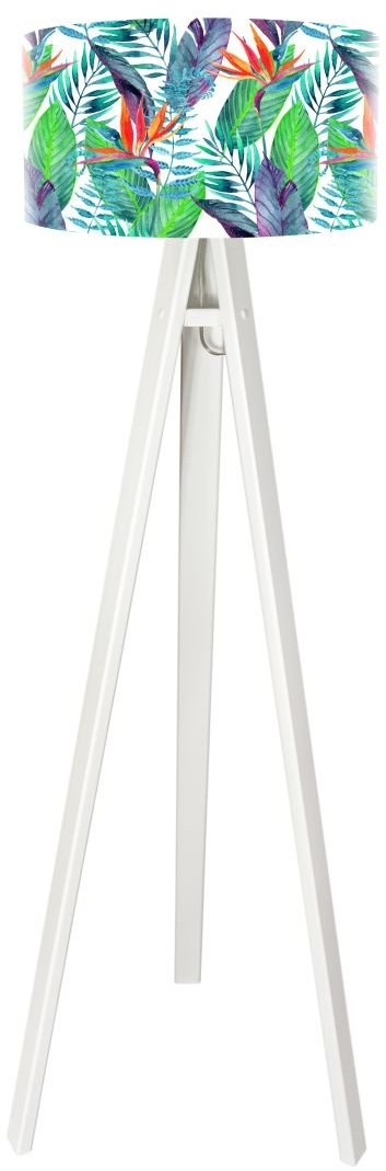 Macodesign Lampa podłogowa Liście jungle tripod-foto-405p-w, 60 W