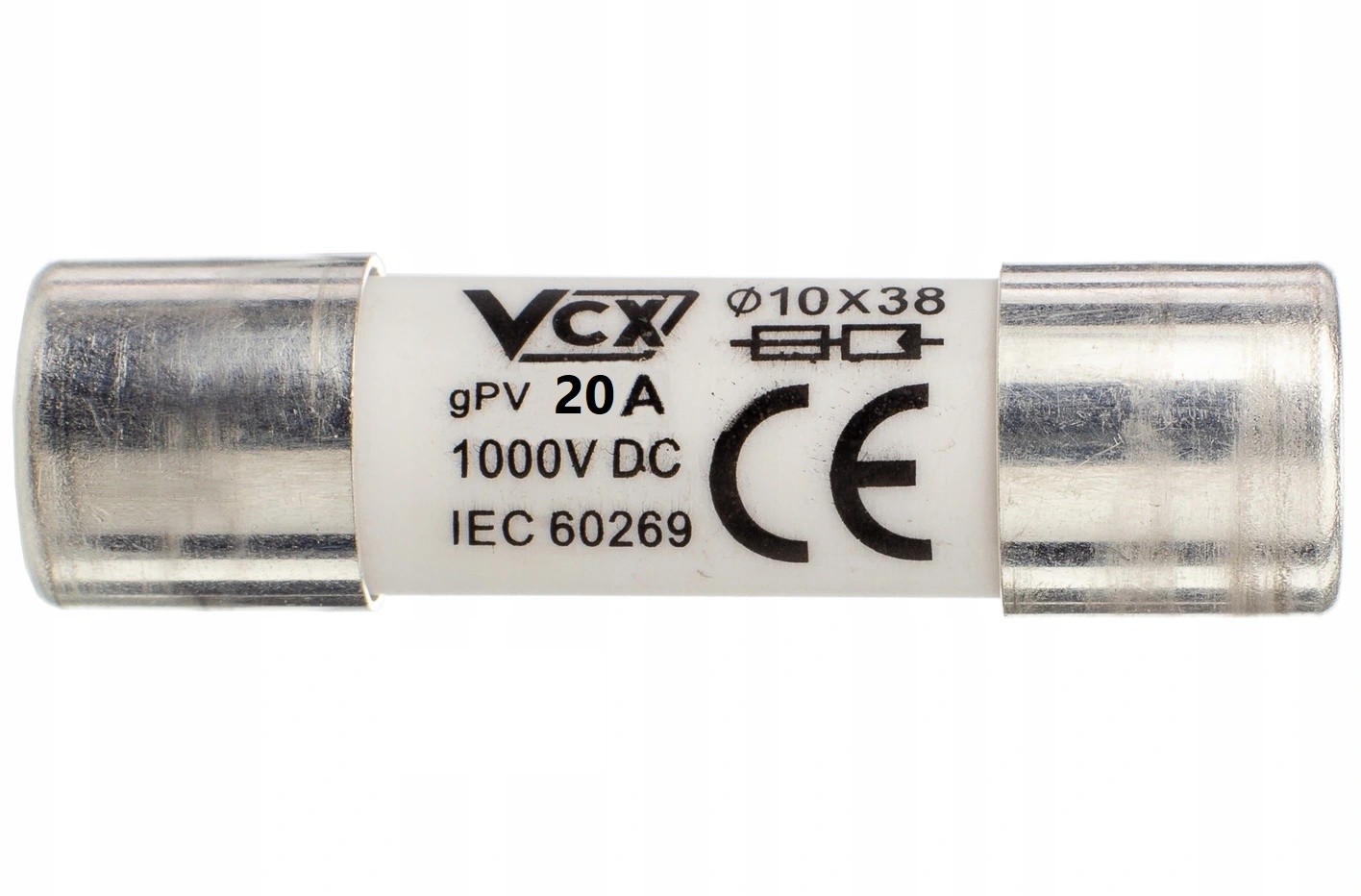 Wkładka Topikowa Solarna Gpv 10x38 20A 1000V DC