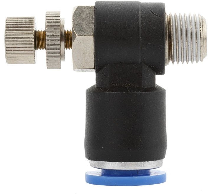 REDATS Złączka wtykowa z zaworem dławiącym na wąż 8mm gwint 1/8