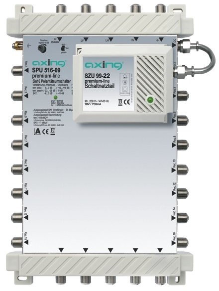 Axing Multiswitch 5/16 Spu 516-09 Kaskadowy