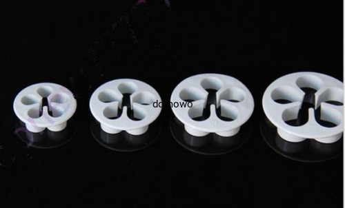 PLASTIKOWE FOREMKI wykrawacze CIASTEK- 4 szt