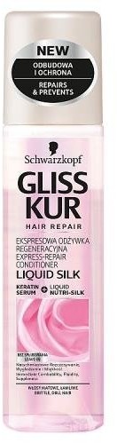 Schwarzkopf Liquid Silk Express Repair Conditioner ekspresowa odżywka regeneracyjna do włosów matowych i łamliwych 200ml