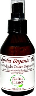 Organic Surge Natur Planet 100% organiczny olej jojoba Golden - Natur Planet Jojoba Oil 100%