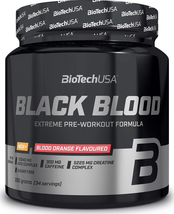 Bio Tech Tech BioTechUSA Black Blood NOX + Jagoda-Limonka 330g P37433