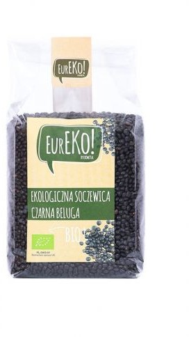 Soczewica czarna beluga BIO 400 g Eureko 5908249972421