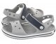 Crocs Sandałki Crocband Sandal Kids Light Grey/Navy 12856-01U (CR39-t)