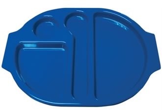 Kristallon Kris tallon miseczki dl129 potrawy kieszeń, niebieska (10 sztuk) DL129