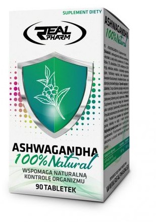 Real Pharm Sklep REAL PHARM Ashwagandha 100% 90 tab