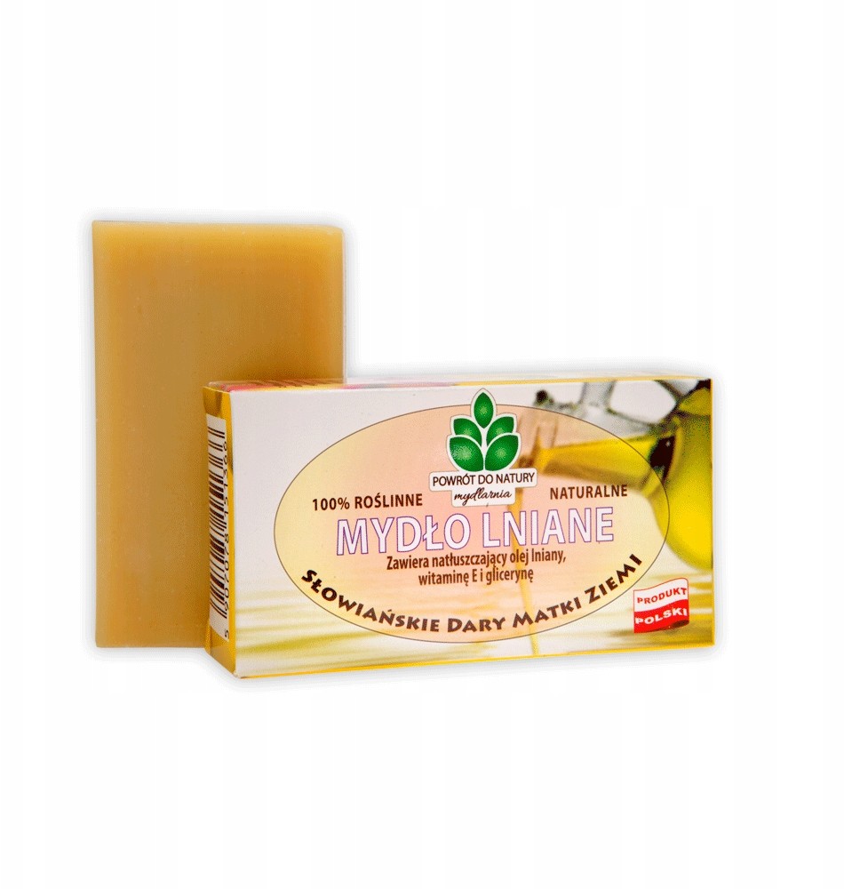Naturalne Mydło Lniane 100g