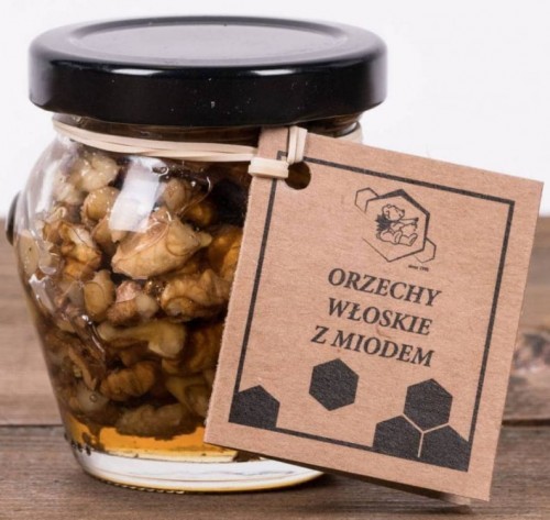Łysoń Orzechy włoskie z miodem Łysoń 120g B24A-74481