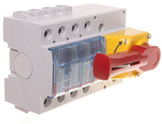 Legrand Rozłącznik izolacyjny 3P 63A VISTOP /napęd frontowy czerwony/ 022312