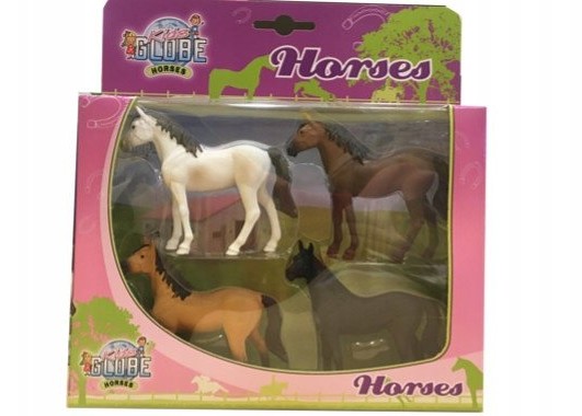 Kidsglobe, zestaw figurek Konie