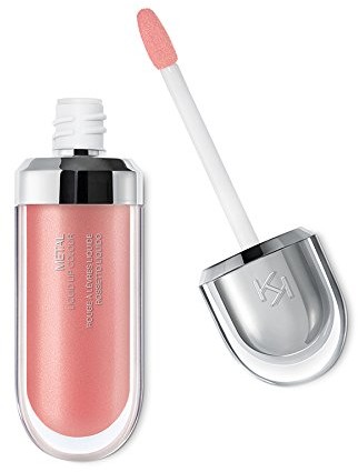 KIKO Milano KIKO Milano Metal Liquid Lip Colour 01 | Mocno kryjąca metaliczna pomadka w płynie