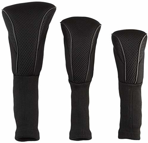 Longridge Unisex Pro nakrycie głowy - 3 szt. długie nakrycie głowy, czarny, jeden rozmiar WC3LPB