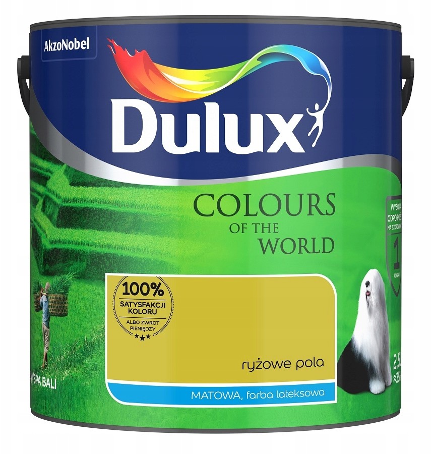 Dulux Farba Dulux Kolory Świata- ryżowe pola, 2.5l