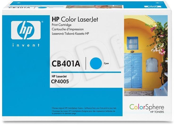 HP Toner HP CB401A (oryginał HP642A HP 642A; 7 500 stron; niebieski) CB401A